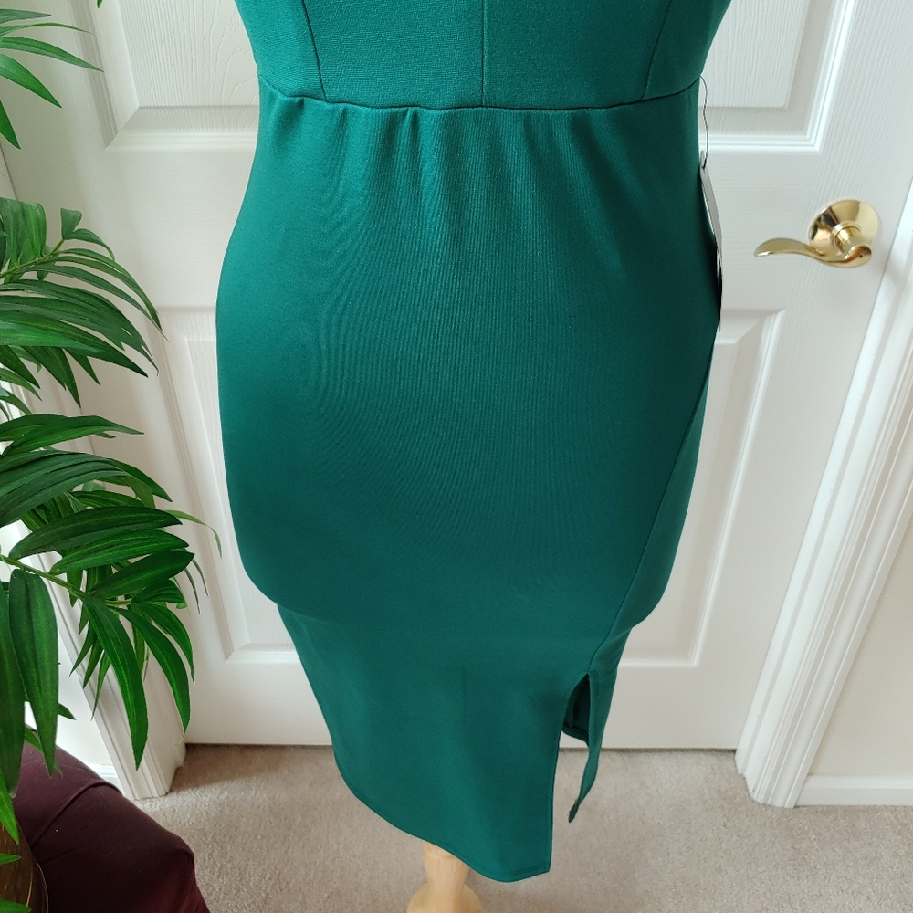 (SOLD!) Lulus Gathering Glances Bodycon Dress - Picture 5 of 11